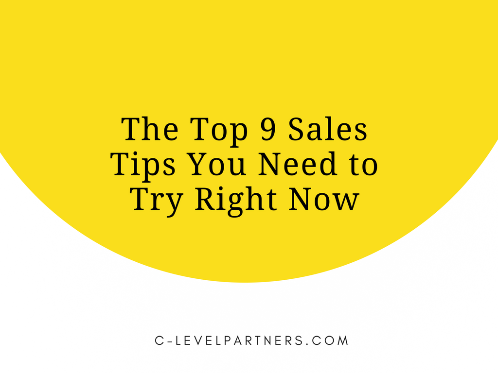 header clevel partners 9 sales tips