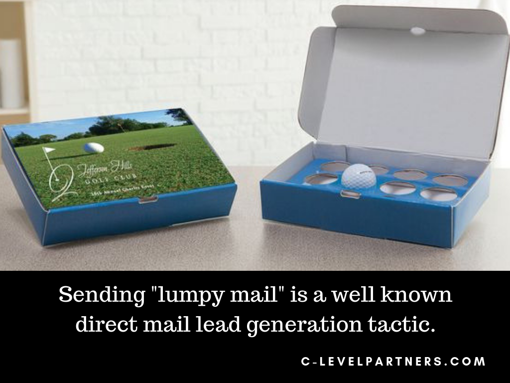 Some lead generation companies use direct mail to get leads fast